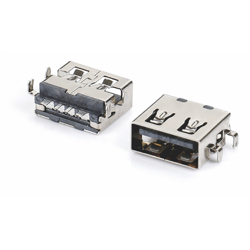 USB20AF前插后贴沉板1.1 1.9大电流3A 5A